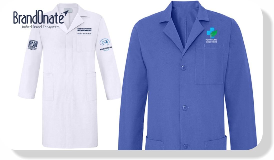 Printed Doctor Coats / Scrub Branding