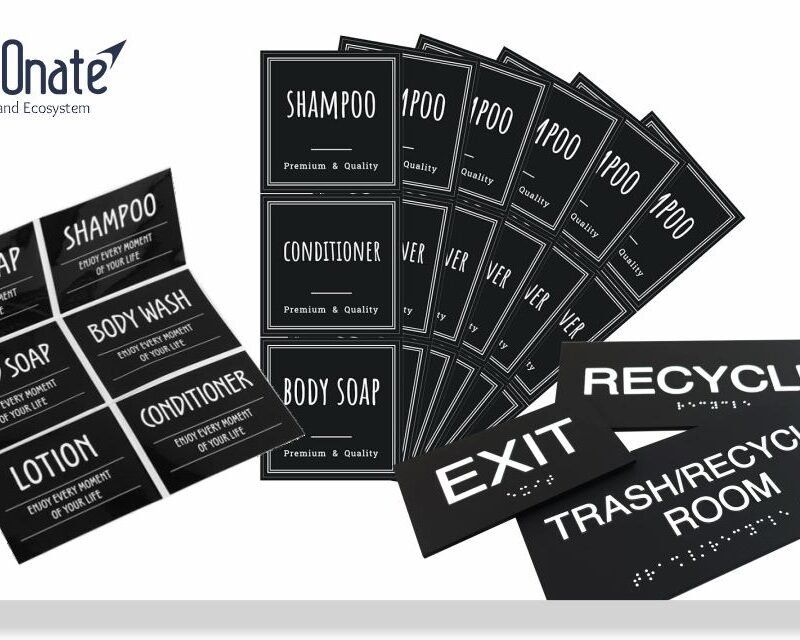 Toiletry Labels & In-room Product Branding
